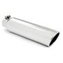 MBRP Exhaust T5145 4in. OD; 2.5in. inlet; Angled Cut Rolled End; Clampless; no weld