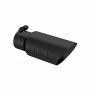 MBRP Exhaust T5156BLK Tip; 4in. O.D.; Dual Wall Angled; 3in. inlet; 10in. length; BLK
