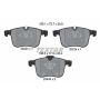 TEXTAR 2022401 Brake Pad Set