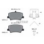 TEXTAR 2051001 Brake Pad Set
