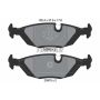 TEXTAR 2067502 Brake Pad Set