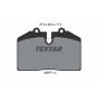 TEXTAR 2087702 Brake Pad Set