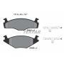 TEXTAR 2088710 Brake Pad Set