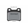 TEXTAR 2114001 Brake Pad Set