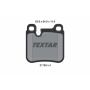 TEXTAR 2116301 Brake Pad Set