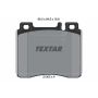 TEXTAR 2130304 Brake Pad Set