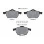 TEXTAR 2162402 Brake Pad Set