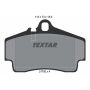 TEXTAR 2179203 Brake Pad Set