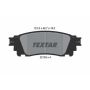 TEXTAR 2215301 Brake Pad Set