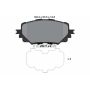 TEXTAR 2227101 Brake Pad Set