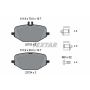 TEXTAR 2272303 Brake Pad Set
