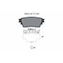 TEXTAR 2286401 Brake Pad Set