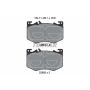TEXTAR 2289301 Brake Pad Set