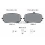 TEXTAR 2296201 Brake Pad Set