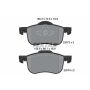 TEXTAR 2307303 Brake Pad Set