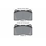 TEXTAR 2309204 Brake Pad Set
