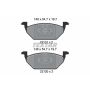 TEXTAR 2313001 Brake Pad Set
