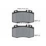 TEXTAR 2327102 Brake Pad Set