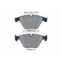 TEXTAR 2331211 Brake Pad Set
