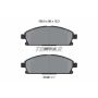 TEXTAR 2342006 Brake Pad Set