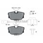 TEXTAR 2344605 Brake Pad Set
