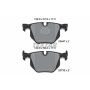 TEXTAR 2344704 Brake Pad Set
