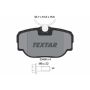 TEXTAR 2345801 Brake Pad Set