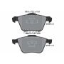 TEXTAR 2359001 Brake Pad Set