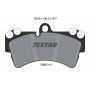 TEXTAR 2369302 Brake Pad Set