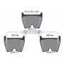 TEXTAR 2375101 Brake Pad Set