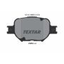 TEXTAR 2386401 Brake Pad Set