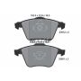 TEXTAR 2391201 Brake Pad Set
