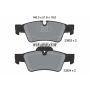 TEXTAR 2392302 Brake Pad Set
