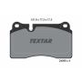 TEXTAR 2409801 Brake Pad Set