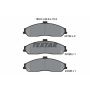 TEXTAR 2419401 Brake Pad Set