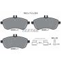 TEXTAR 2430601 Brake Pad Set