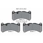 TEXTAR 2430701 Brake Pad Set