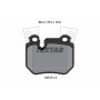 TEXTAR 2431501 Brake Pad Set