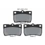 TEXTAR 2432301 Brake Pad Set