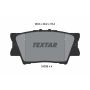TEXTAR 2433801 Brake Pad Set