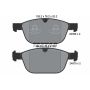 TEXTAR 2439901 Brake Pad Set