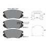 TEXTAR 2441501 Brake Pad Set