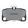 TEXTAR 2445403 Brake Pad Set