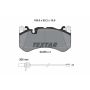 TEXTAR 2445501 Brake Pad Set