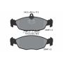 TEXTAR 2448701 Brake Pad Set