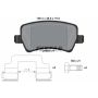 TEXTAR 2449601 Brake Pad Set