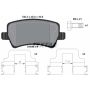 TEXTAR 2449602 Brake Pad Set