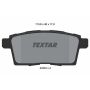 TEXTAR 2454501 Brake Pad Set