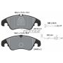 TEXTAR 2474301 Brake Pad Set
