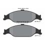 TEXTAR 2477601 Brake Pad Set